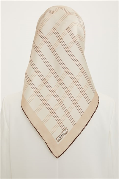 Armine Twill İpek Eşarp 22Ya8726 34