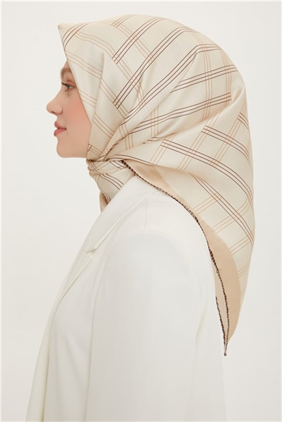 Armine Twill İpek Eşarp 22Ya8726 34