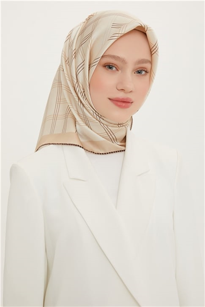 Armine Twill İpek Eşarp 22Ya8726 34