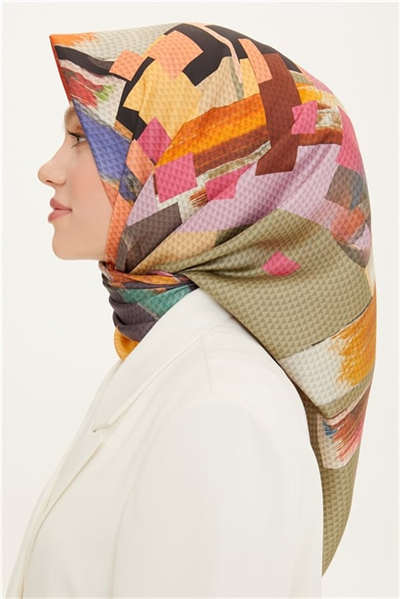 Armine Twill İpek Eşarp 22Ya8727 01