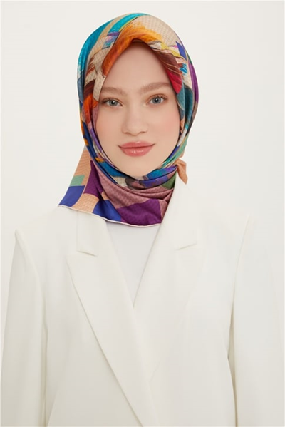 Armine Twill İpek Eşarp 22Ya8727 31
