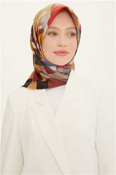 Armine Twill İpek Eşarp 22Ya8727 32