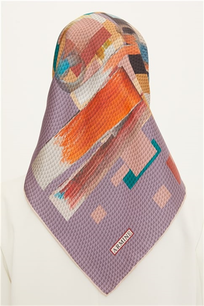 Armine Twill İpek Eşarp 22Ya8727 53