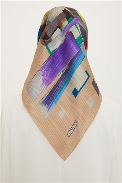 Armine Twill İpek Eşarp 22Ya8727 54