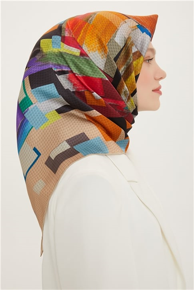 Armine Twill İpek Eşarp 22Ya8727 54