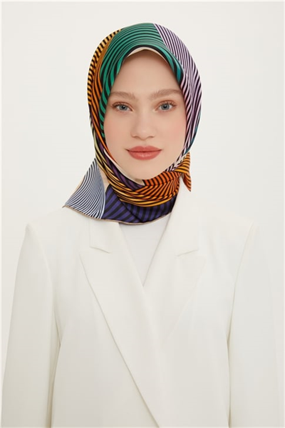 Armine Twill İpek Eşarp 22Ya8729 04