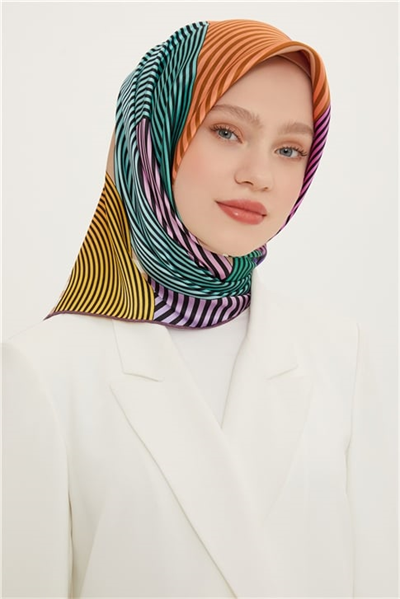 Armine Twill İpek Eşarp 22Ya8729 37