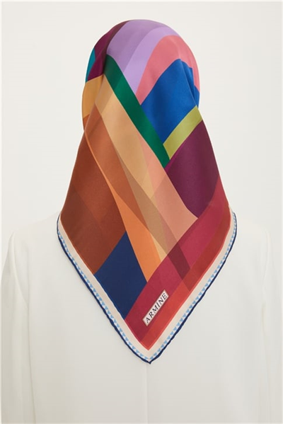 Armine Twill İpek Eşarp 22Ya8730 02