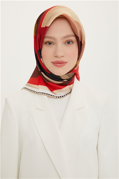 Armine Twill İpek Eşarp 22Ya8730 34