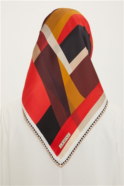 Armine Twill İpek Eşarp 22Ya8730 34