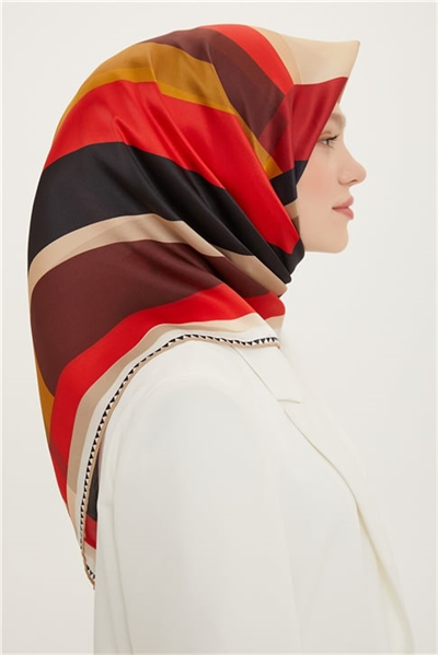 Armine Twill İpek Eşarp 22Ya8730 34