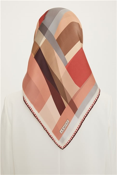 Armine Twill İpek Eşarp 22Ya8730 36