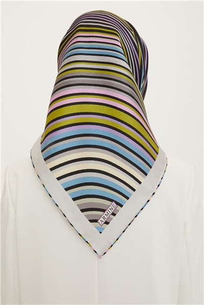 Armine Twill İpek Eşarp 22Ya8731 05