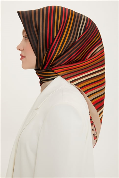 Armine Twill İpek Eşarp 22Ya8731 07