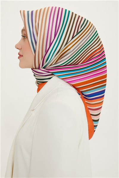 Armine Twill İpek Eşarp 22Ya8731 33