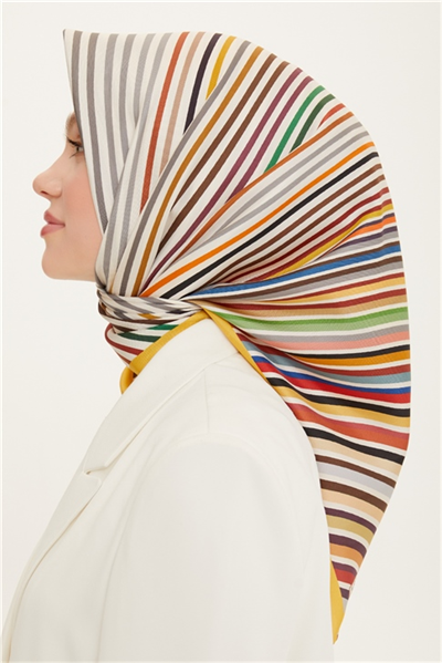 Armine Twill İpek Eşarp 22Ya8731 37