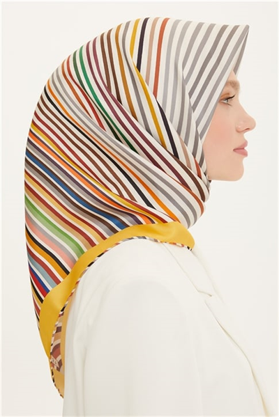 Armine Twill İpek Eşarp 22Ya8731 37