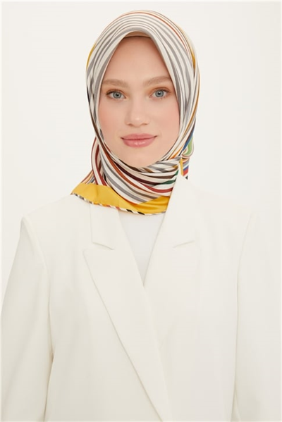 Armine Twill İpek Eşarp 22Ya8731 37