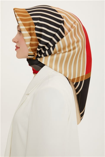 Armine Twill İpek Eşarp 22Ya8732 06