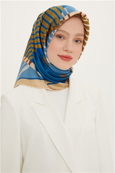 Armine Twill İpek Eşarp 22Ya8732 34