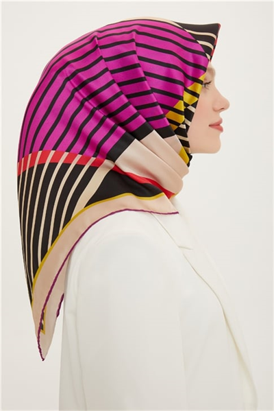 Armine Twill İpek Eşarp 22Ya8732 54