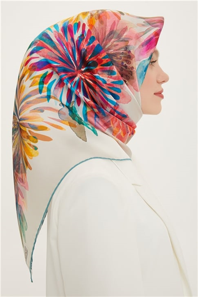 Armine Twill İpek Eşarp 22Ya8735 04