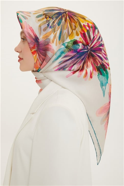 Armine Twill İpek Eşarp 22Ya8735 04