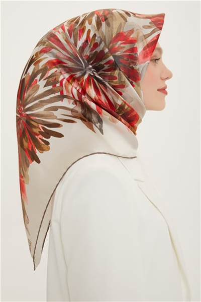Armine Twill İpek Eşarp 22Ya8735 06