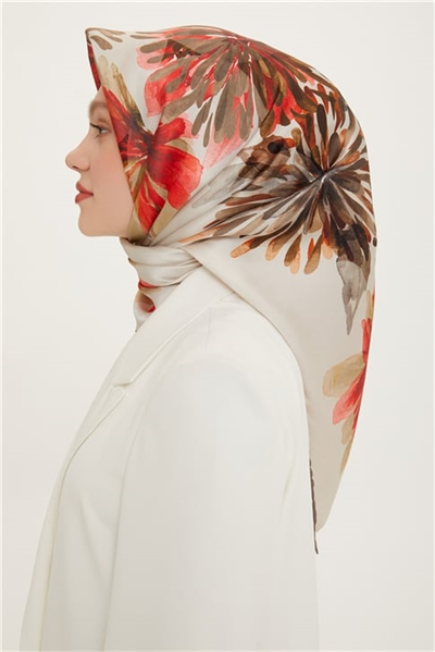 Armine Twill İpek Eşarp 22Ya8735 06