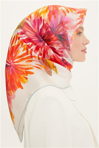 Armine Twill İpek Eşarp 22Ya8735 09