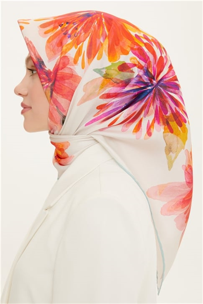 Armine Twill İpek Eşarp 22Ya8735 09