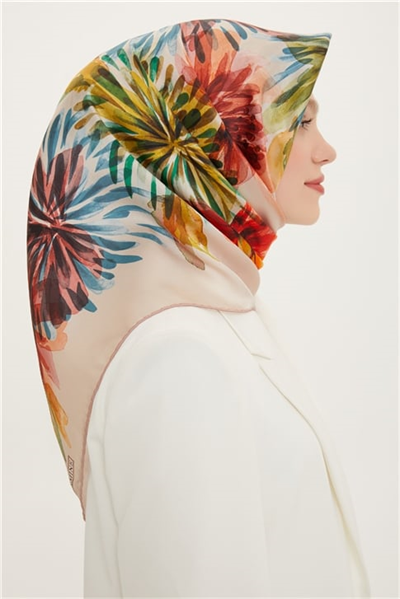 Armine Twill İpek Eşarp 22Ya8735 33