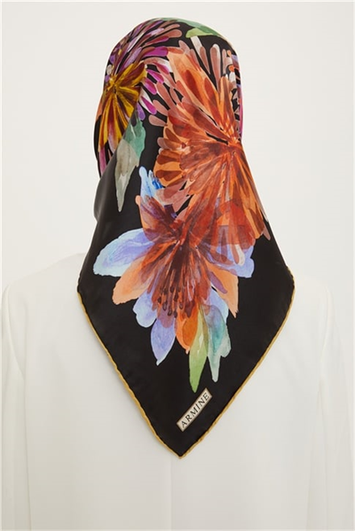 Armine Twill İpek Eşarp 22Ya8735 35