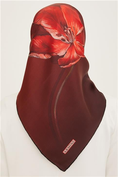 Armine Twill İpek Eşarp 22Ya8737 05