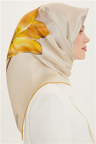 Armine Twill İpek Eşarp 22Ya8737 39