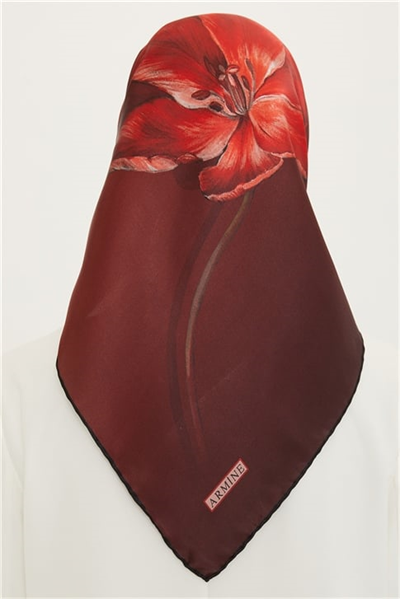 Armine Twill İpek Eşarp 22Ya8737 42