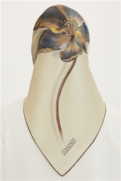 Armine Twill İpek Eşarp 22Ya8737 59