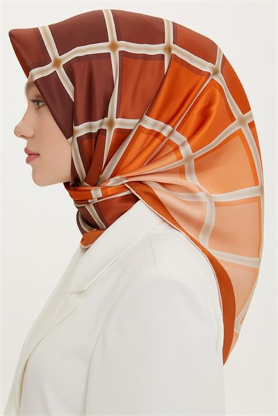 Armine Twill İpek Eşarp 22Ya8738 35 07