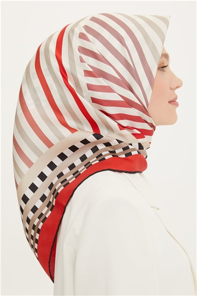 Armine Twill İpek Eşarp 22Ya8739 04