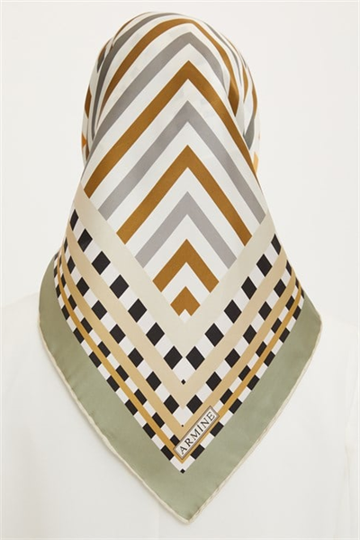 Armine Twill İpek Eşarp 22Ya8739 33