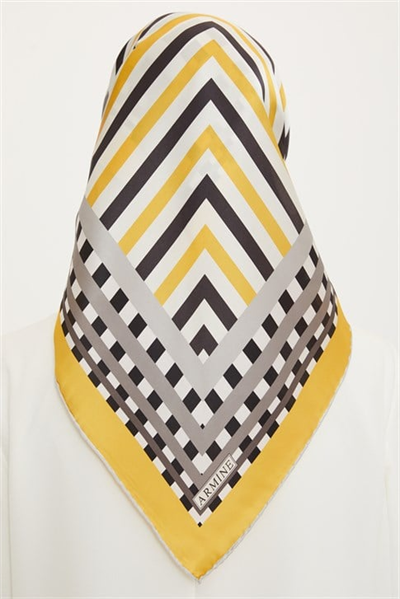 Armine Twill İpek Eşarp 22Ya8739 35