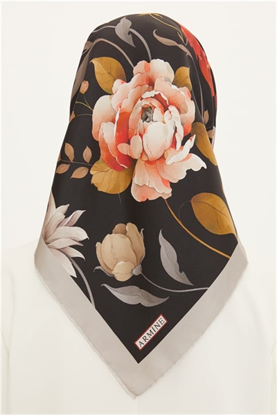 Armine Twill İpek Eşarp 22Ya8740 32 06