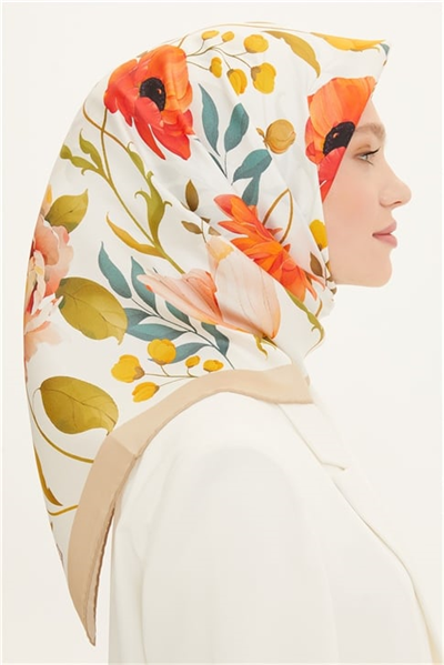 Armine Twill İpek Eşarp 22Ya8740 32 09