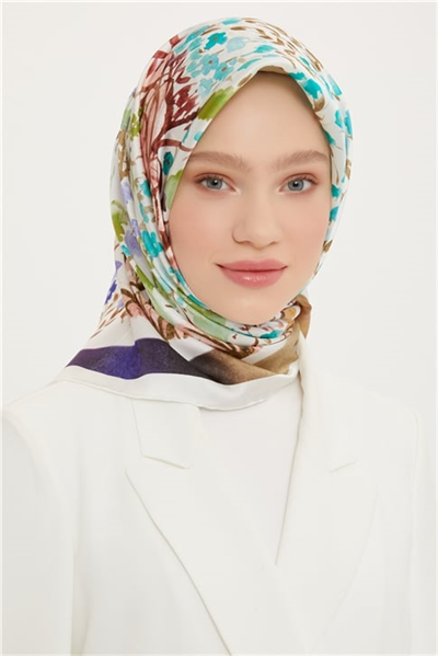 Armine Twill İpek Eşarp 22Ya8741 07