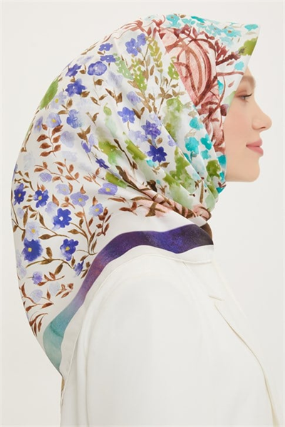 Armine Twill İpek Eşarp 22Ya8741 07