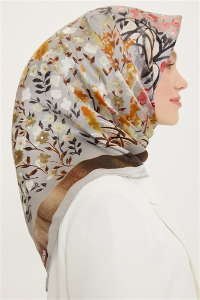 Armine Twill İpek Eşarp 22Ya8741 08
