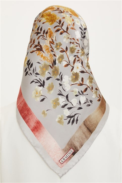 Armine Twill İpek Eşarp 22Ya8741 08