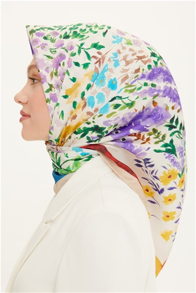 Armine Twill İpek Eşarp 22Ya8741 31