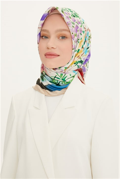 Armine Twill İpek Eşarp 22Ya8741 31