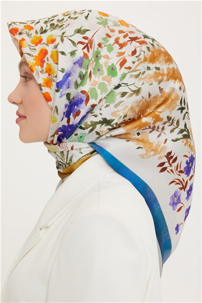 Armine Twill İpek Eşarp 22Ya8741 35
